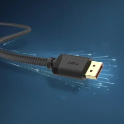 DisplayPort-Kabel, DP 2.1, Ultra-HD 16K, 80 Gbit/s, 2 m