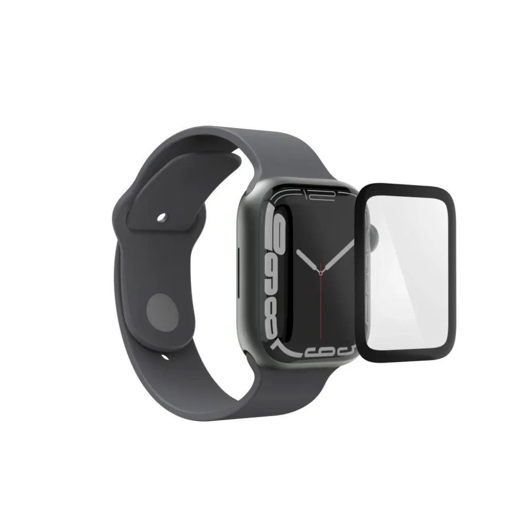 Displayschutz "Super Hybrid" f Watch 4/5/6/SE 1./2. Gen, 40mm, Montagehilfe