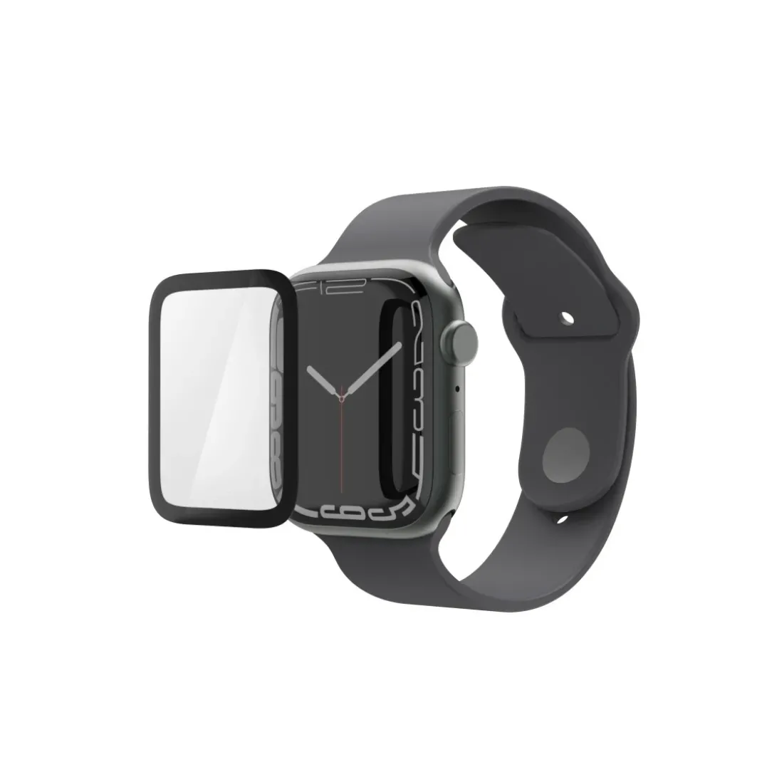 Displayschutz "Super Hybrid" f Watch 4/5/6/SE 1./2. Gen, 40mm, Montagehilfe