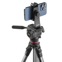 Dreibeinstativ "PRO Move 160 2D+", Videostativ für Kamera und Handy, 160cm