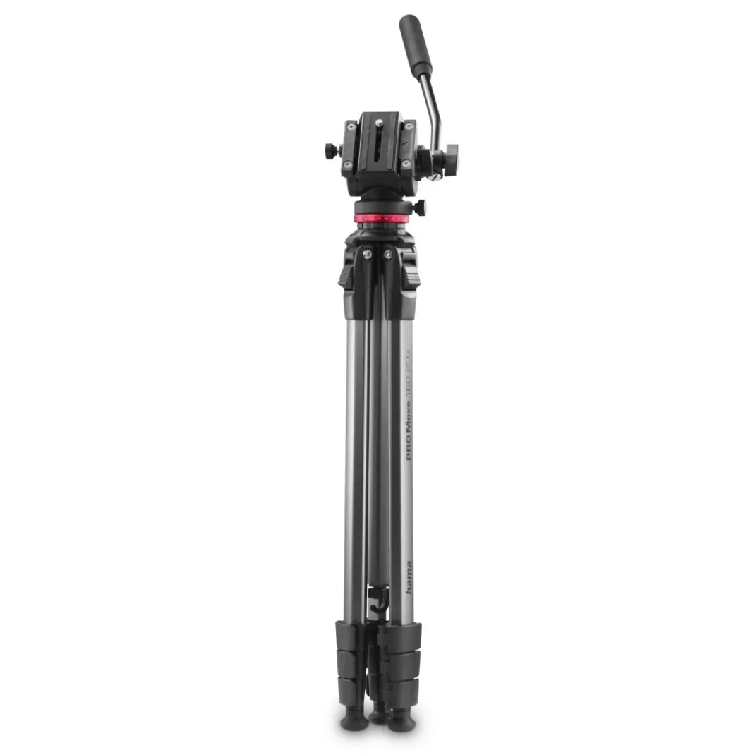 Dreibeinstativ "PRO Move 160 2D+", Videostativ für Kamera und Handy, 160cm