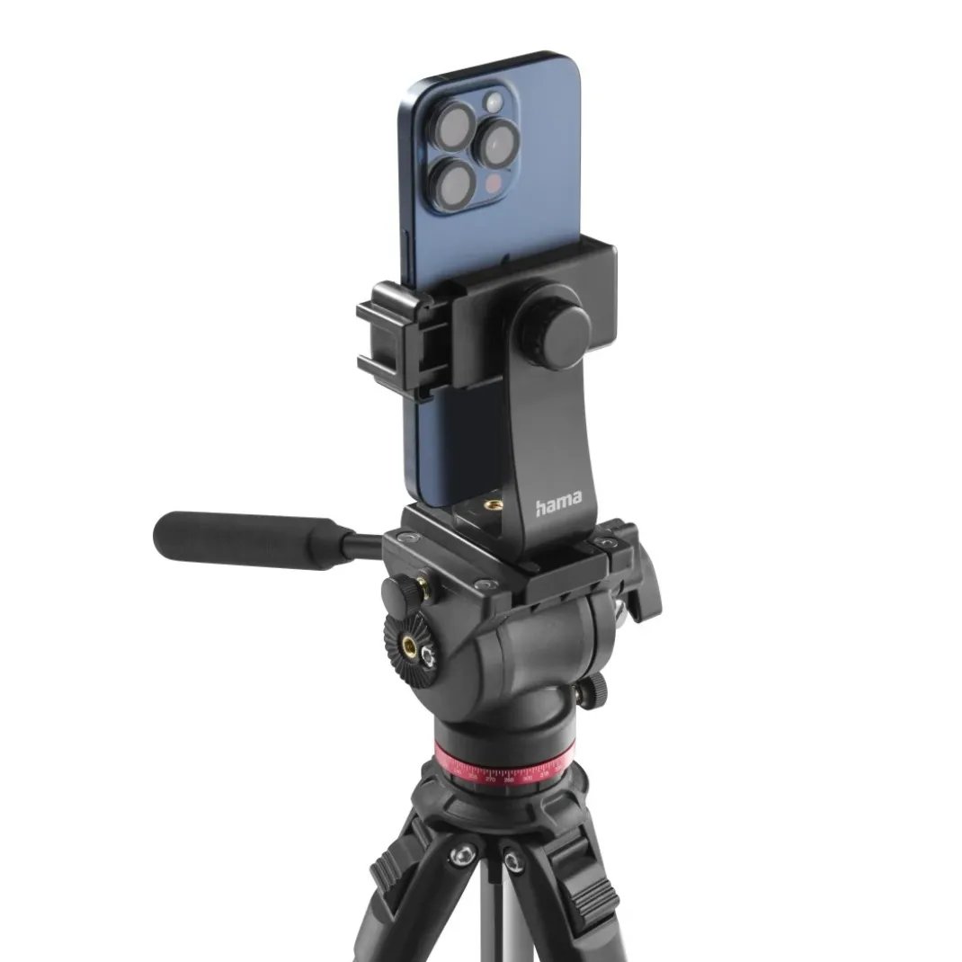 Dreibeinstativ "PRO Move 160 2D+", Videostativ für Kamera und Handy, 160cm
