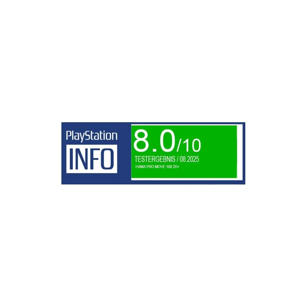 Dreibeinstativ "PRO Move 160 2D+", Videostativ für Kamera und Handy, 160cm