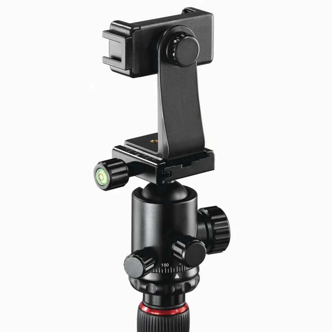 Dreibeinstativ "Ramble II Duo Carbon" Reisestativ f. Kamera u. Handy, 160cm