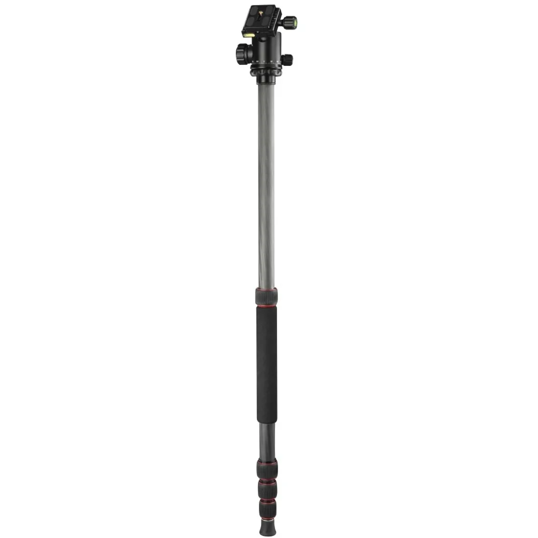 Dreibeinstativ "Ramble II Duo Carbon" Reisestativ f. Kamera u. Handy, 160cm