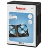 DVD-Leerhülle 6 Box, 3er-Pack, Schwarz