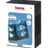 DVD-Leerhülle Quad Box, 5er-Pack, Schwarz