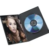 DVD-Leerhülle Slim, 25er-Pack, Schwarz