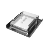 Einbaurahmen für 2x 2,5" SSD- und HDD-Festplatten in 3,5" Einschub