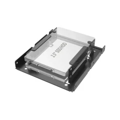 Einbaurahmen für 2x 2,5" SSD- und HDD-Festplatten in 3,5" Einschub