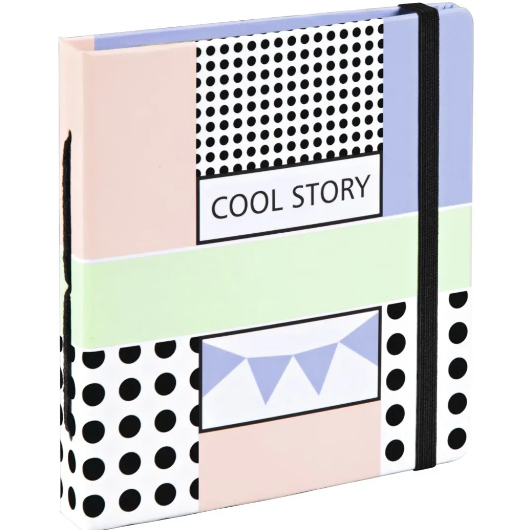 Einsteck-Album "Cool Story", für 28 Sofortbilder bis max. 8,9x10,8 cm