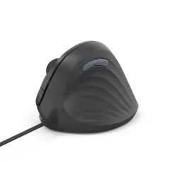 Ergonomische Vertikalmaus "ECM-500R", mit Kabel, optisch, 7 Tasten, Schwarz