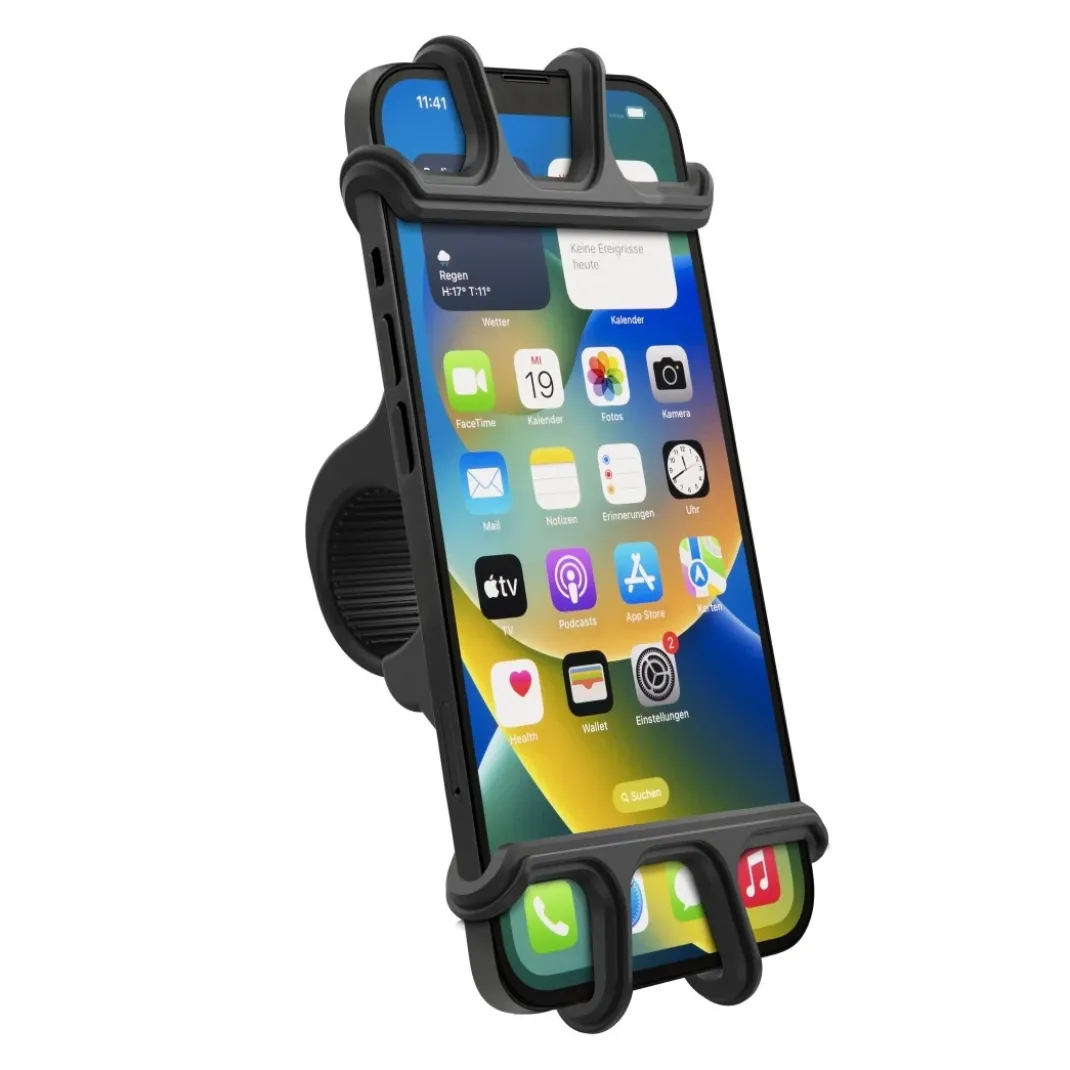 Fahrrad-Handyhalterung "Flexible", universal für Lenkerstange