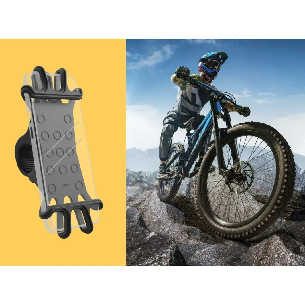 Fahrrad-Handyhalterung "Flexible", universal für Lenkerstange