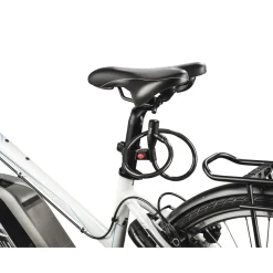 Fahrrad-Kabelschloss, 65 cm, Schwarz