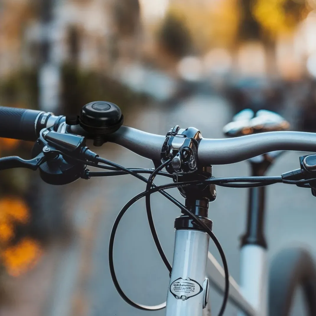 Fahrradklingel, große Glocke, Ø 5,5 cm, Schwarz