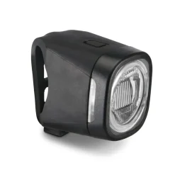 Fahrradlicht vorne, LED, Akku, USB-C, StVZO-zugelassen, 2 Modi, Schwarz