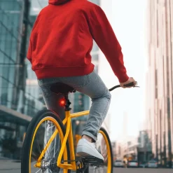 Fahrradlicht-Set, Front- und Rücklicht, LED, Batterien, StVZO-zugelassen