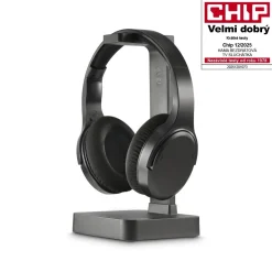 Fernseh-Kopfhörer, Over-Ear, 2,4 GHz-Station + Bluetooth®, Lautstärkeregler