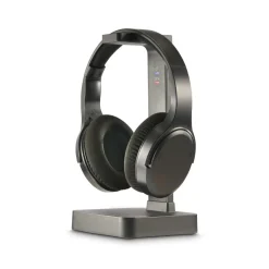 Fernseh-Kopfhörer, Over-Ear, 2,4 GHz-Station + Bluetooth®, Lautstärkeregler