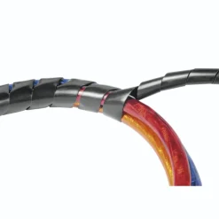 Flexibler Spiral-Kabelschlauch, universal, 7,5 - 30 mm, 2,5 m, Schwarz