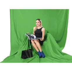 Foto-Hintergrundsystem für Studio und unterwegs, 158-295 cm, ausziehbar