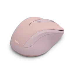 Funkmaus "WM-400", ergonomisch, optisch, 6 Tasten, ohne Klickgeräusch, Pink