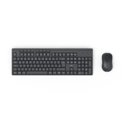 Funktastatur mit Maus "WKM-200", kabellos, 8 Media-Tasten, Schw., AZERTY FR