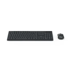 Funktastatur mit Maus "WKM-200", kabellos, 8 Media-Tasten, Schw., AZERTY FR