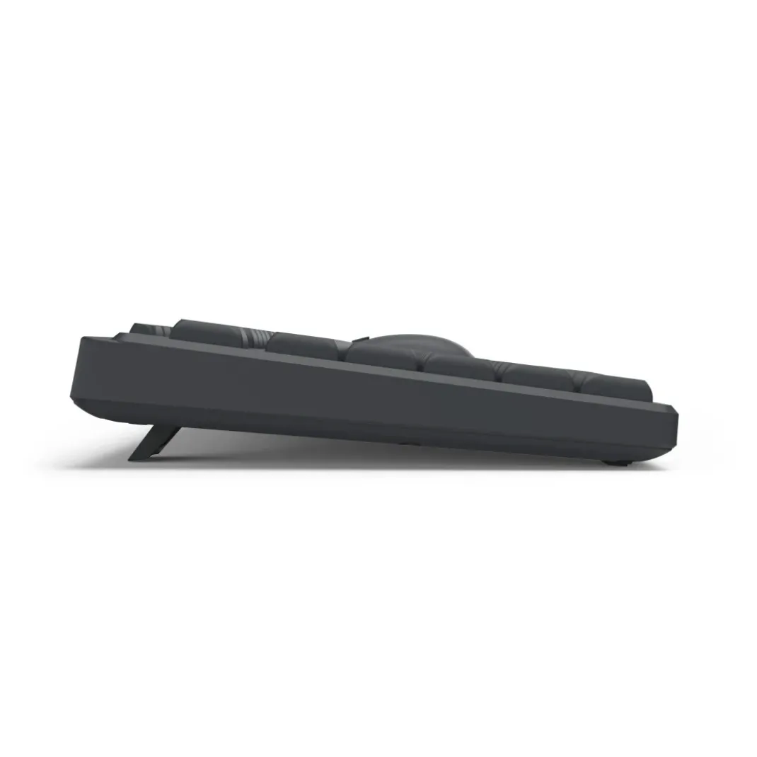 Funktastatur mit Maus "WKM-200", kabellos, 8 Media-Tasten, Schw., AZERTY FR