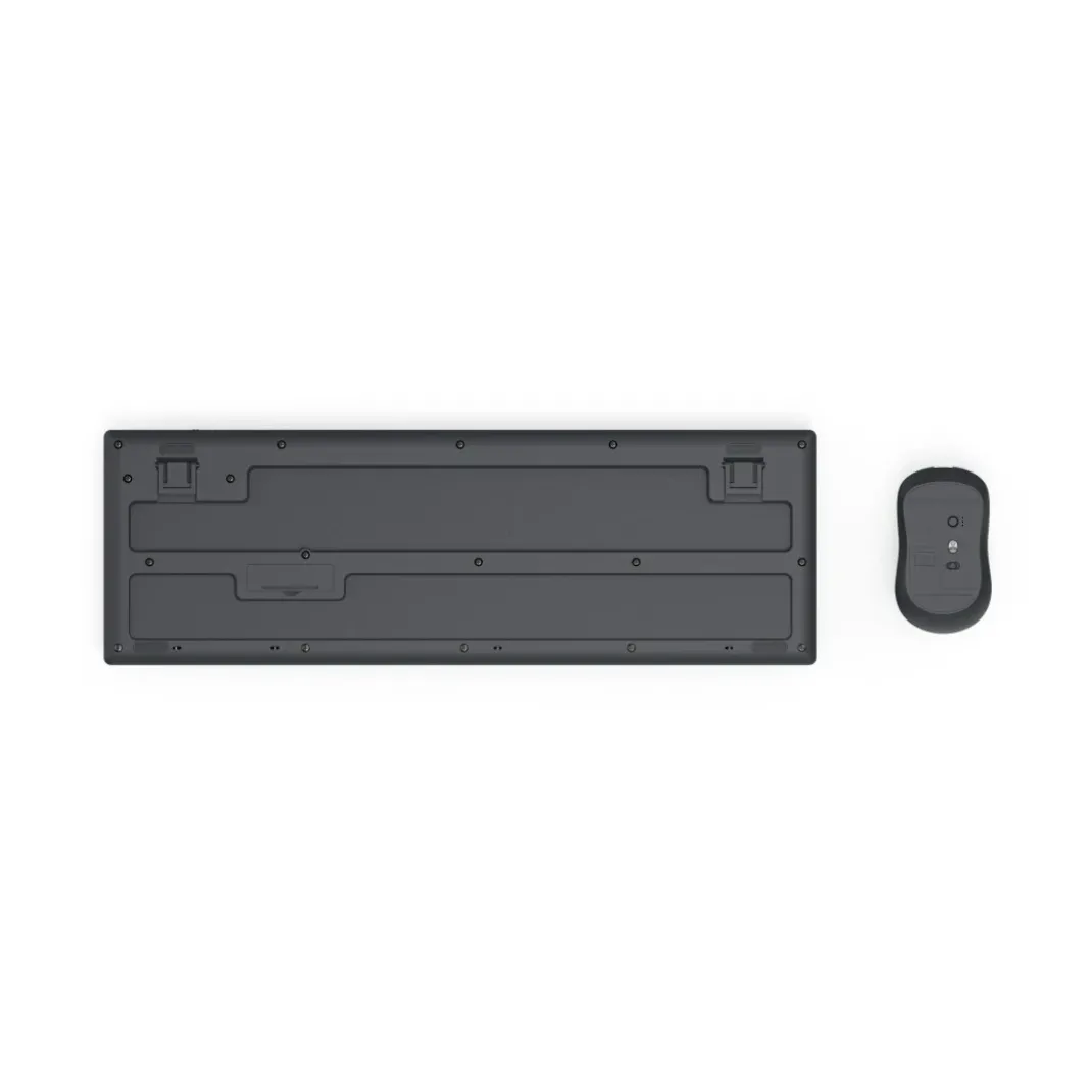 Funktastatur mit Maus "WKM-200", kabellos, 8 Media-Tasten, Schw., AZERTY FR