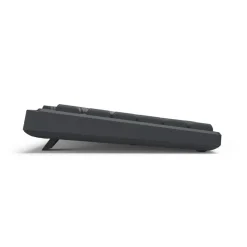 Funktastatur "WK-200", kabellos, Batterie, 8 Media-Tasten, Schw., QWERTZ DE