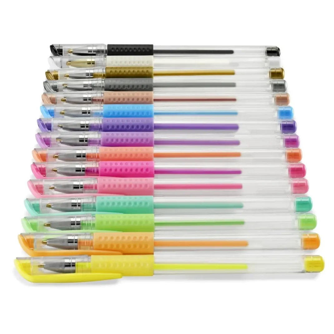 Gelschreiber 15-er Set "Pastell & Classic"