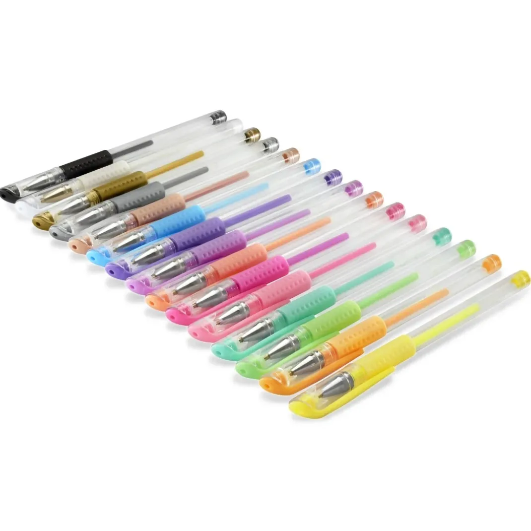 Gelschreiber 15-er Set "Pastell & Classic"