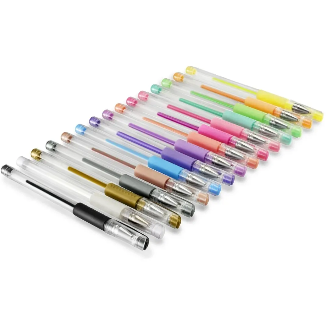 Gelschreiber 15-er Set "Pastell & Classic"