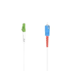 Glasfaser-Netzwerkkabel, LC/APC-Stecker - SC/UPC-Stecker, 10 Gbit/s, 5,00 m