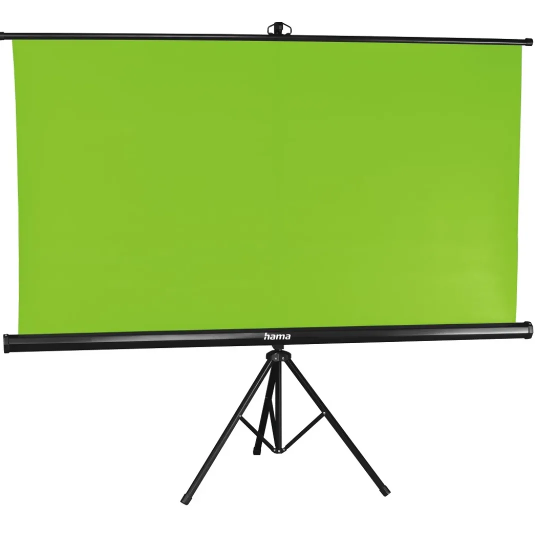 Green Screen Hintergrund mit Stativ, 180 x 180 cm, 2in1