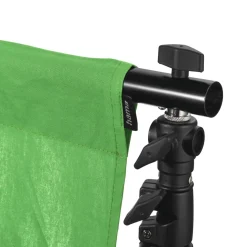 Greenscreen Hintergrund, Stoff, 2,95 x 6 m, Grün