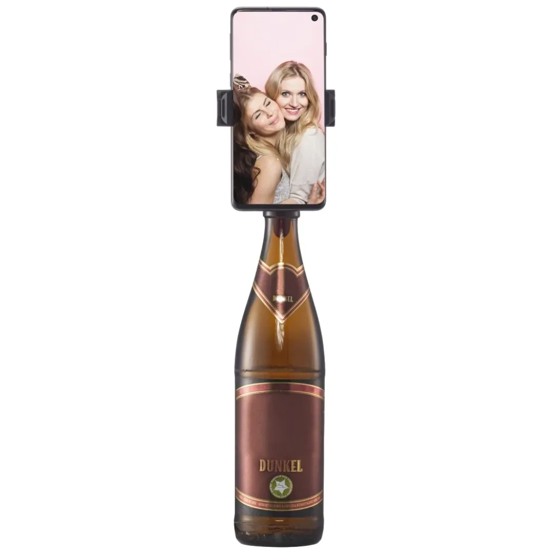 Handyhalterung für Flaschen "Bottle Pod Fun", für Smartphones 5,8 - 8,5 cm
