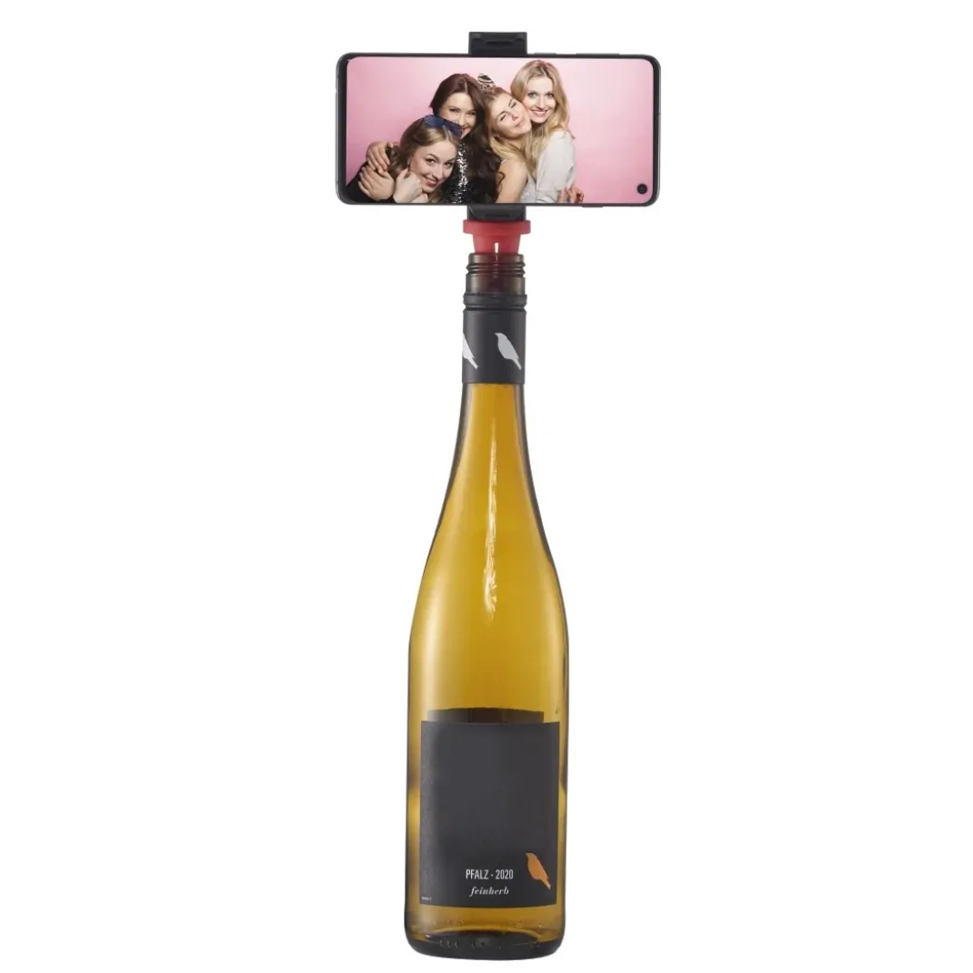 Handyhalterung für Flaschen "Bottle Pod Fun", für Smartphones 5,8 - 8,5 cm