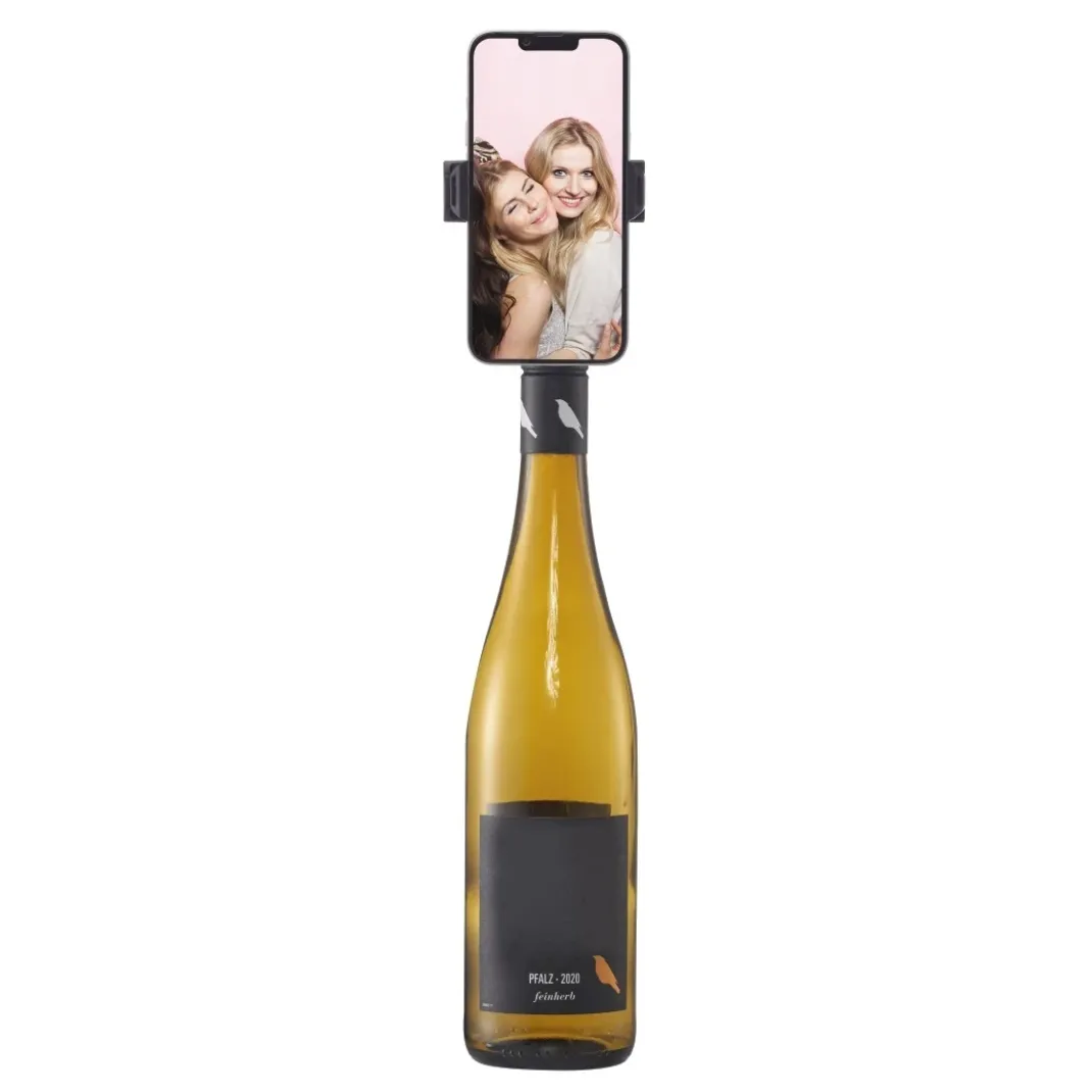 Handyhalterung für Flaschen "Bottle Pod Fun", für Smartphones 5,8 - 8,5 cm