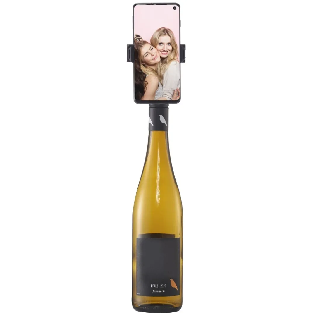 Handyhalterung für Flaschen "Bottle Pod Fun", für Smartphones 5,8 - 8,5 cm