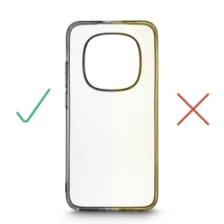 Handyhülle "Always Clear" für Xiaomi Redmi Note 15 Pro 5G, durchsichtig