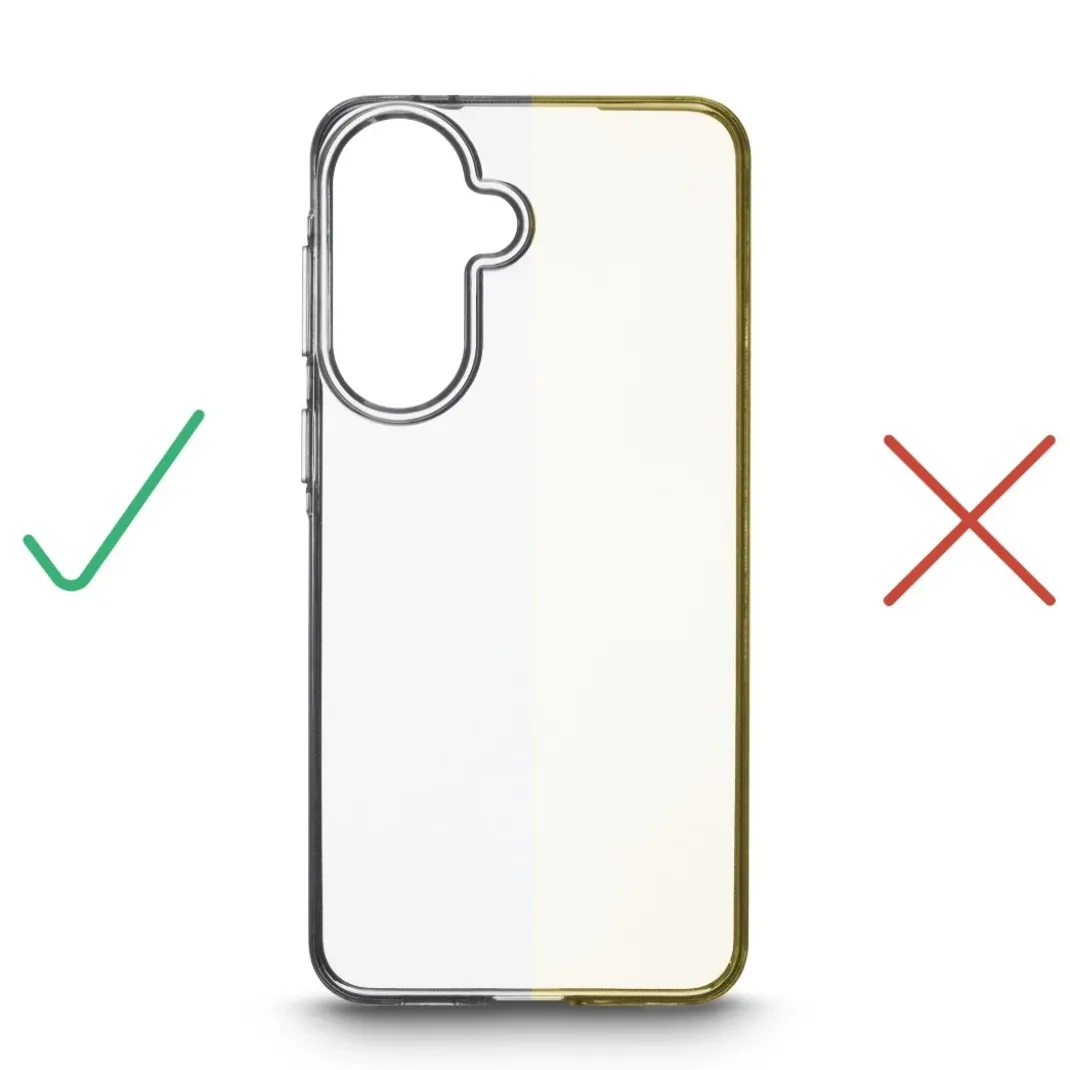 Handyhülle "Always Clear" für Samsung Galaxy A57 5G, durchsichtig