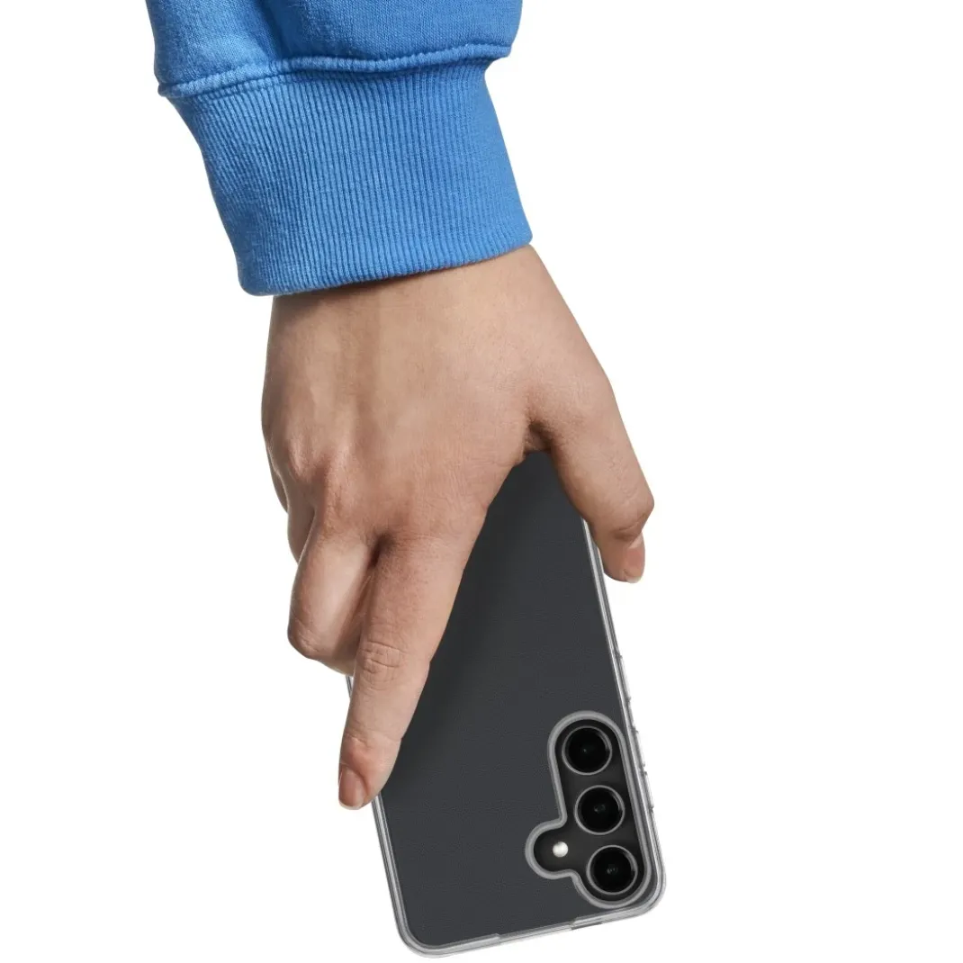 Handyhülle "Always Clear" für Samsung Galaxy S25, durchsichtig