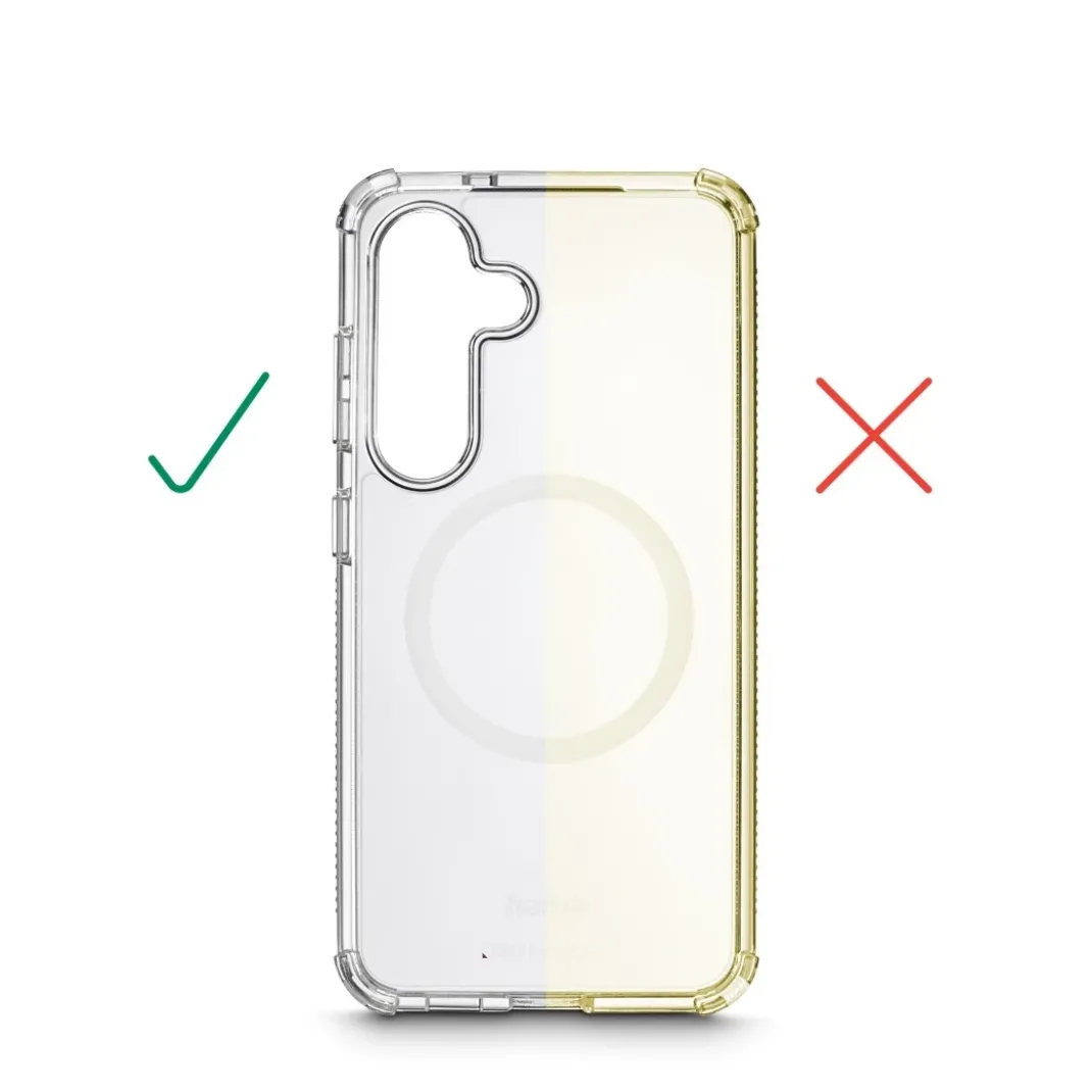 Handyhülle "Extreme Protect" für Galaxy S25+, magnetisch, durchsichtig