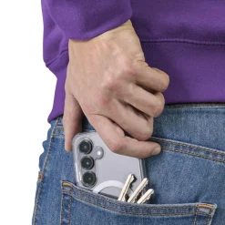 Handyhülle "Extreme Protect" für Galaxy S25 Ultra, magnetisch, durchsichtig