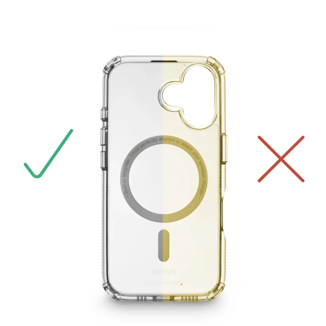 Handyhülle "Extreme Protect" für iPhone 17, magnetisch, durchsichtig