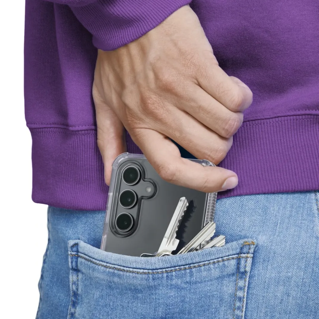 Handyhülle "Extreme Protect" für Samsung Galaxy S24, durchsichtig