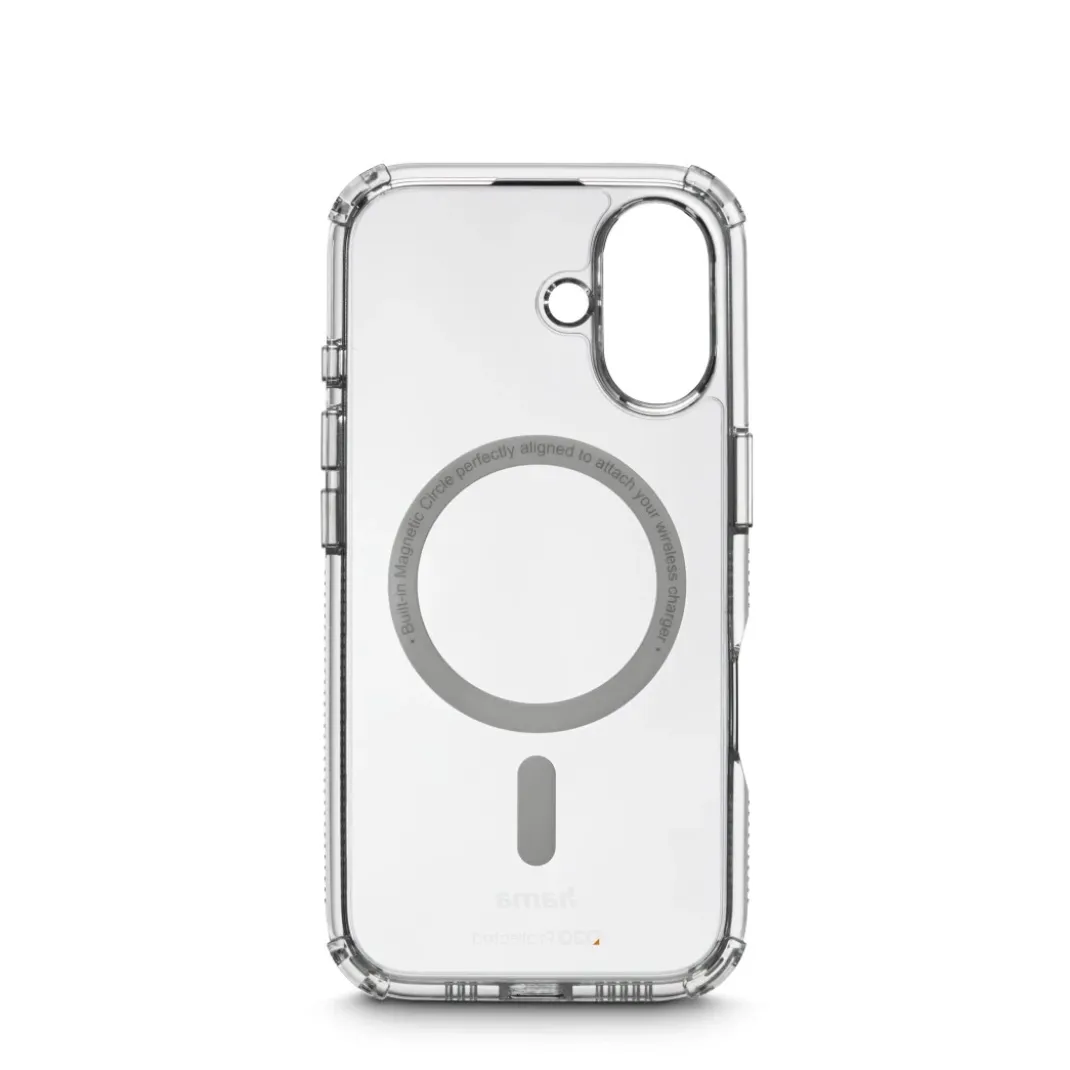 Handyhülle "Extreme Protect" für Apple iPhone 16, magnetisch, durchsichtig